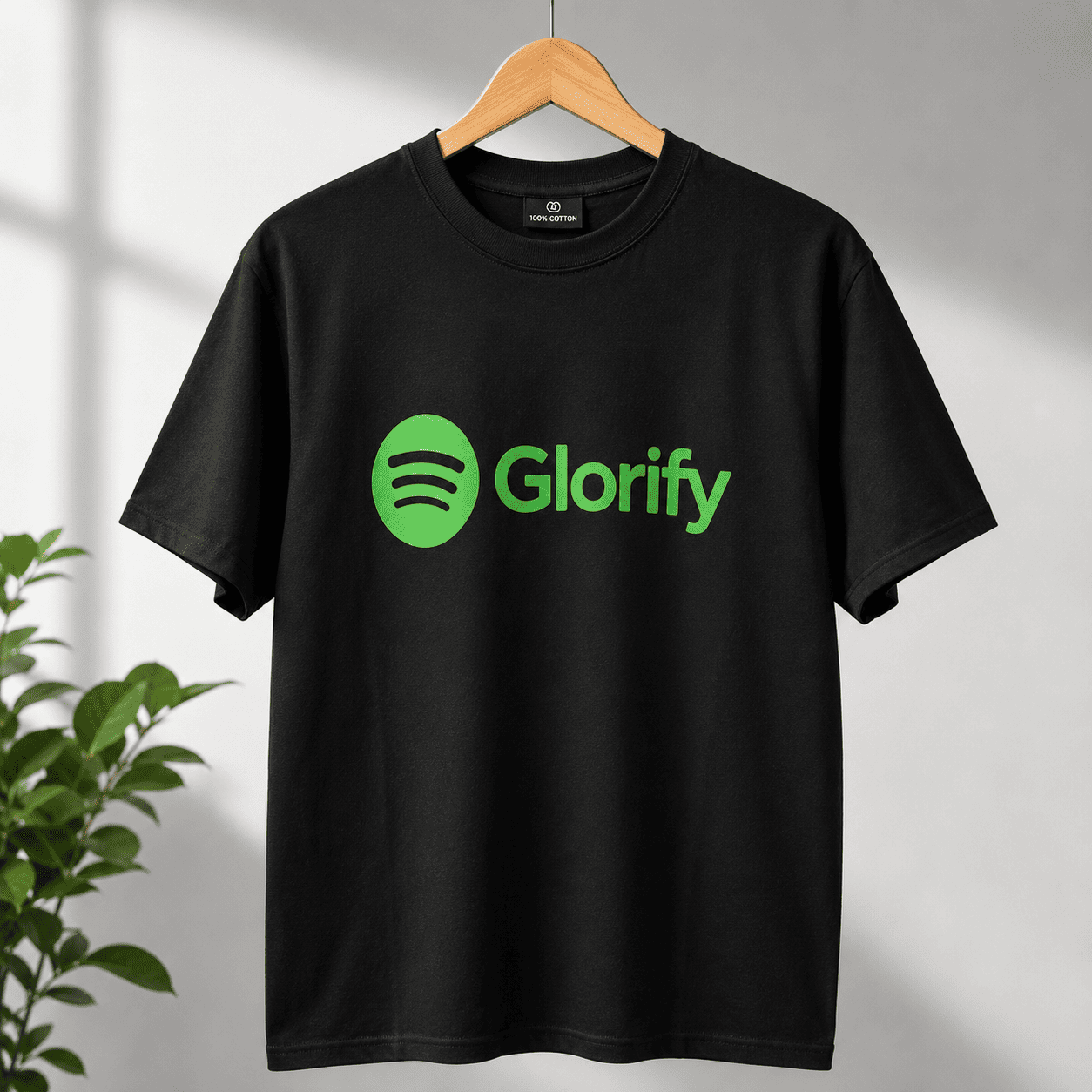 Glorify | 100% Cotton Regular Fit T-Shirt